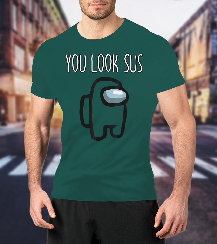 You Look Sus Among Game Us Gamer T-Shirt