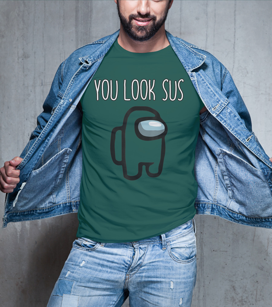 You Look Sus Among Game Us Gamer T-Shirt