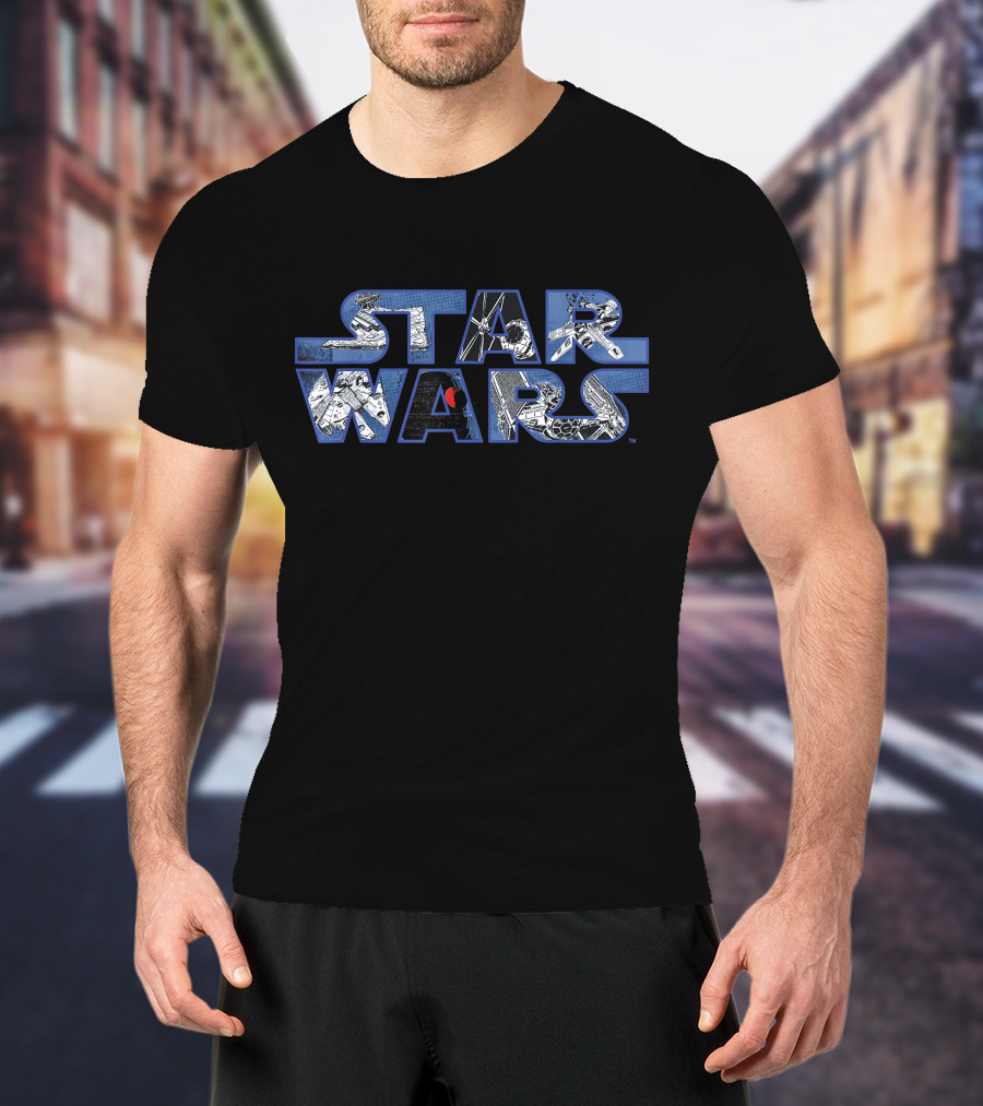 Star Wars Millennium Falcon Death Star T-Shirt