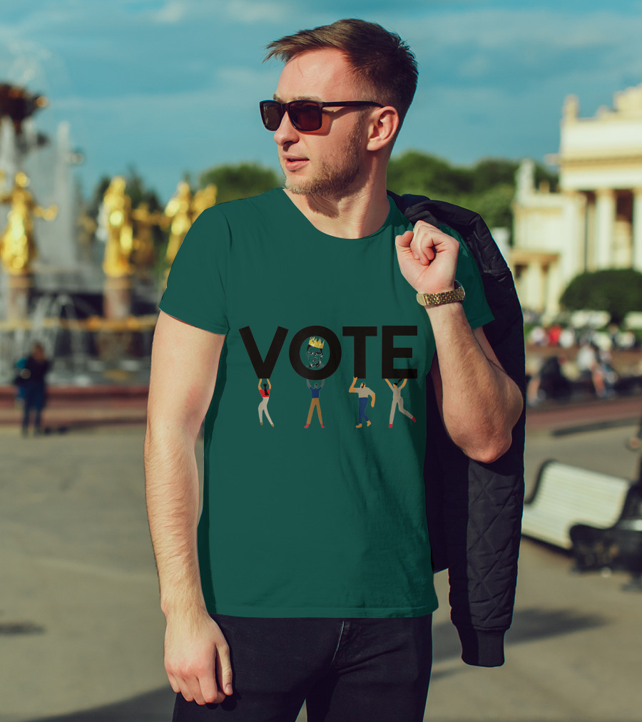 Vote Crown Carry Kings Pop T-Shirt