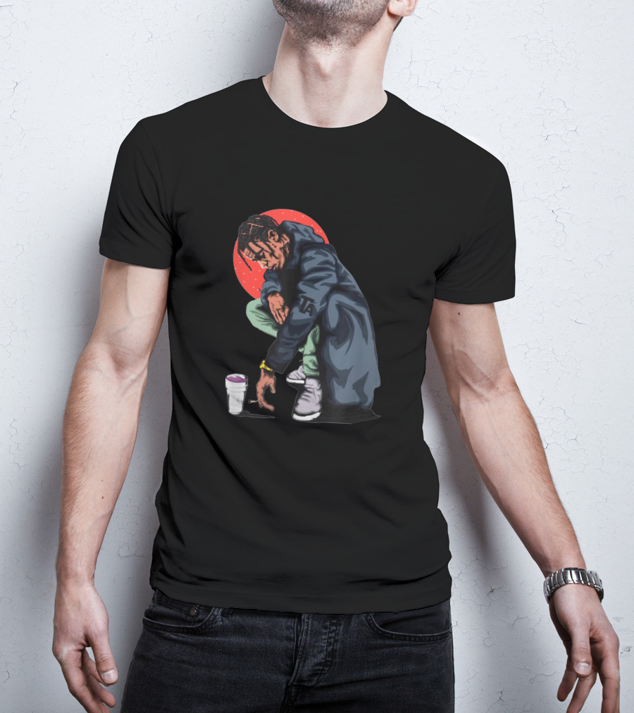 Fans Astroworld Travis Cup Iconic Style Scene T-Shirt
