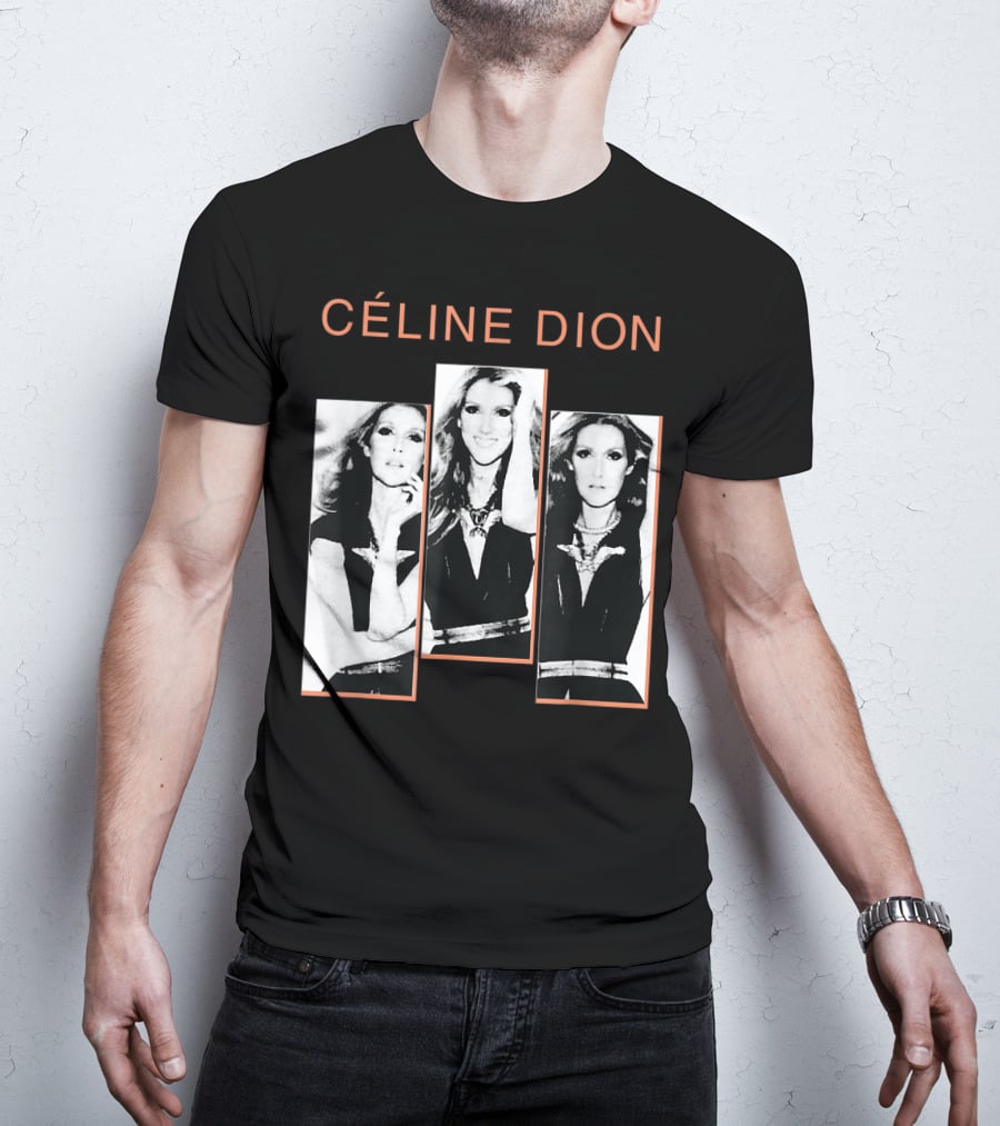 Céline Dion My Heart Sans Attendre Go On T-Shirt