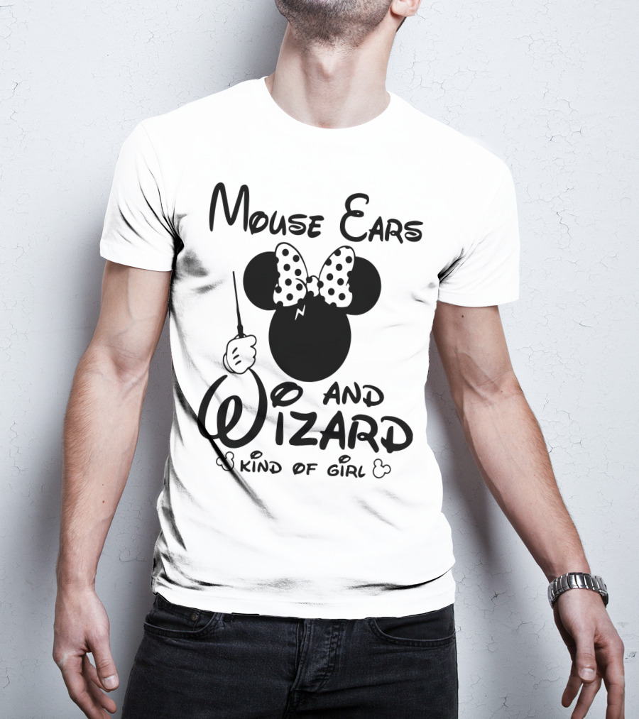 Mouse Ears And Wizard Kind Of Girl T-Shirt