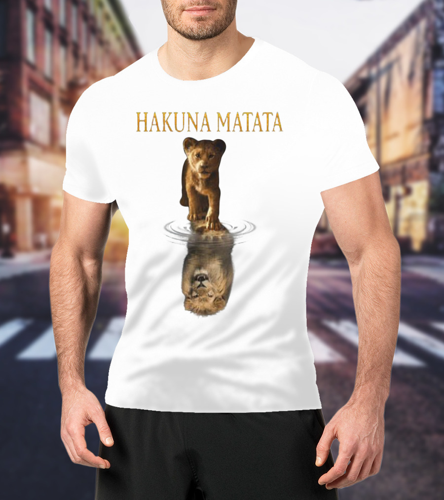 Hakuna Matata Simba Reflection The Lion King T-Shirt