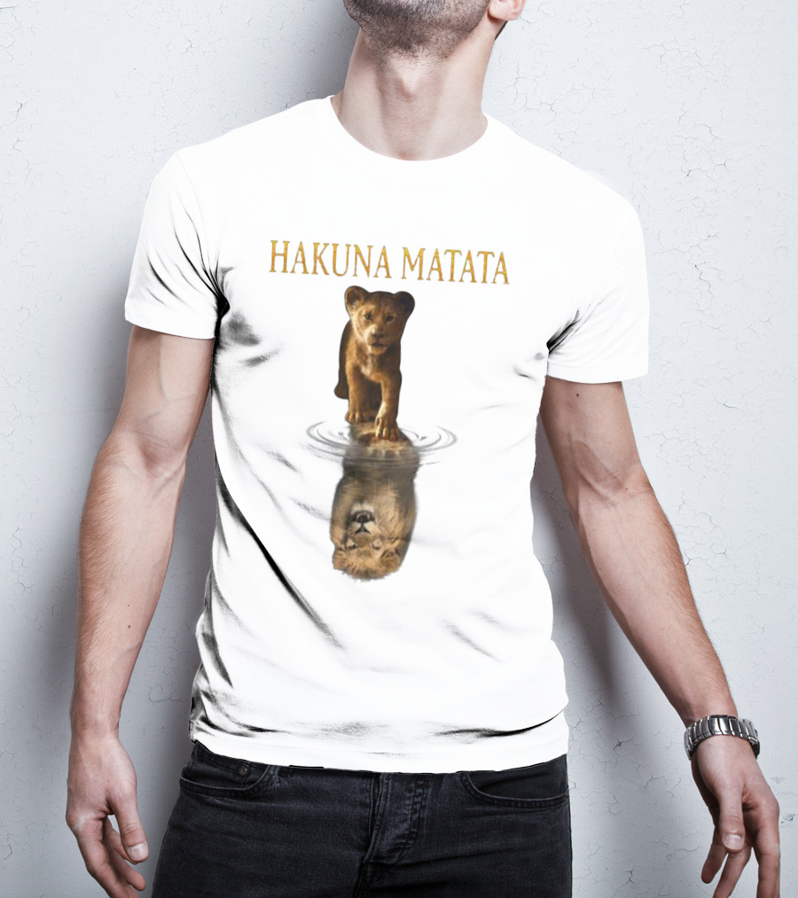 Hakuna Matata Simba Reflection The Lion King T-Shirt