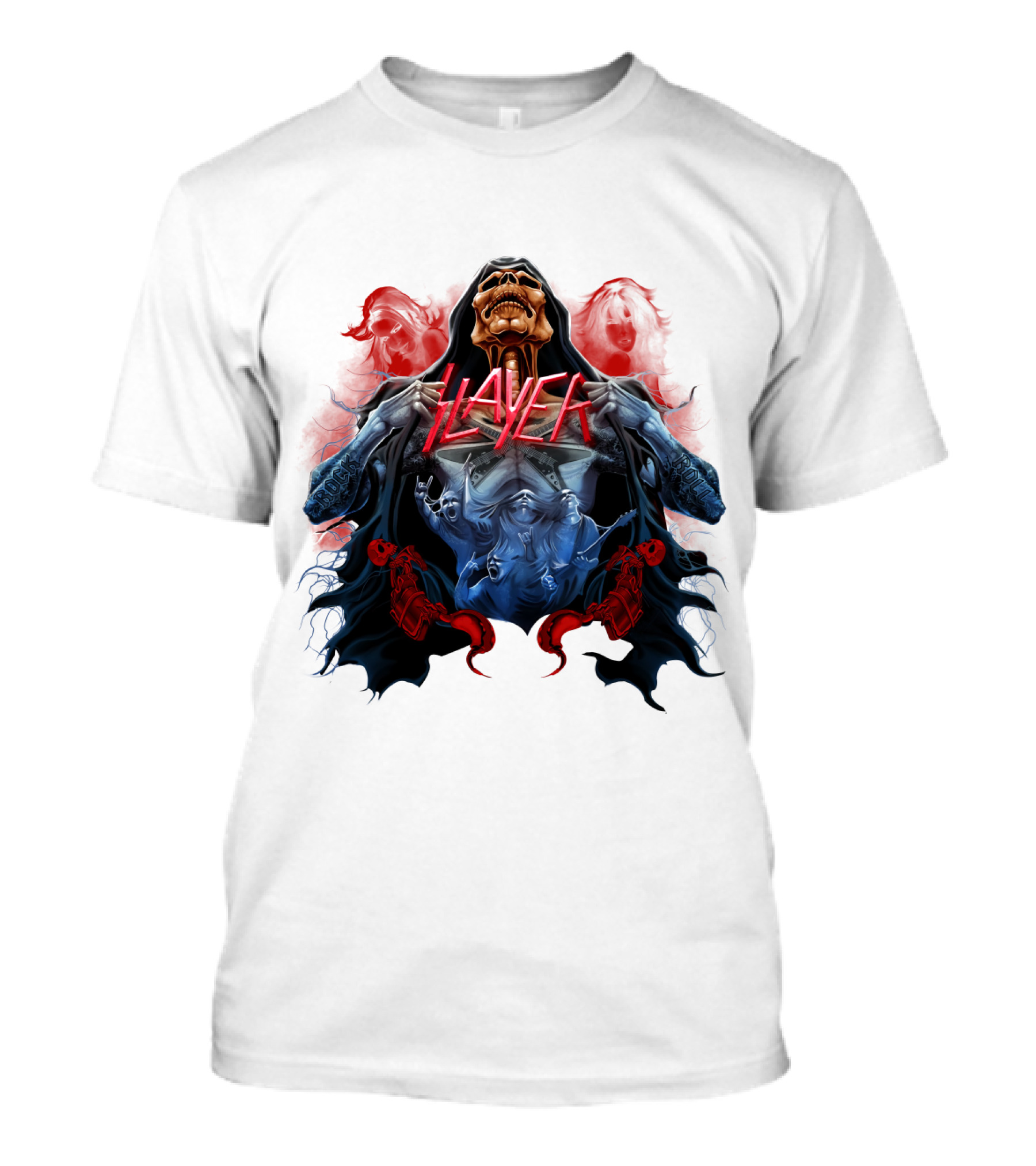 Slayer Band Grim Reaper Artwork DH 89 T-Shirt