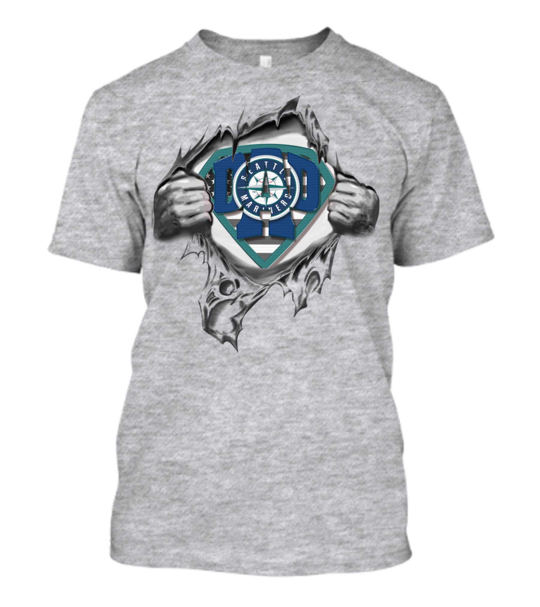 Seattle Mariners Superdad T-Shirt
