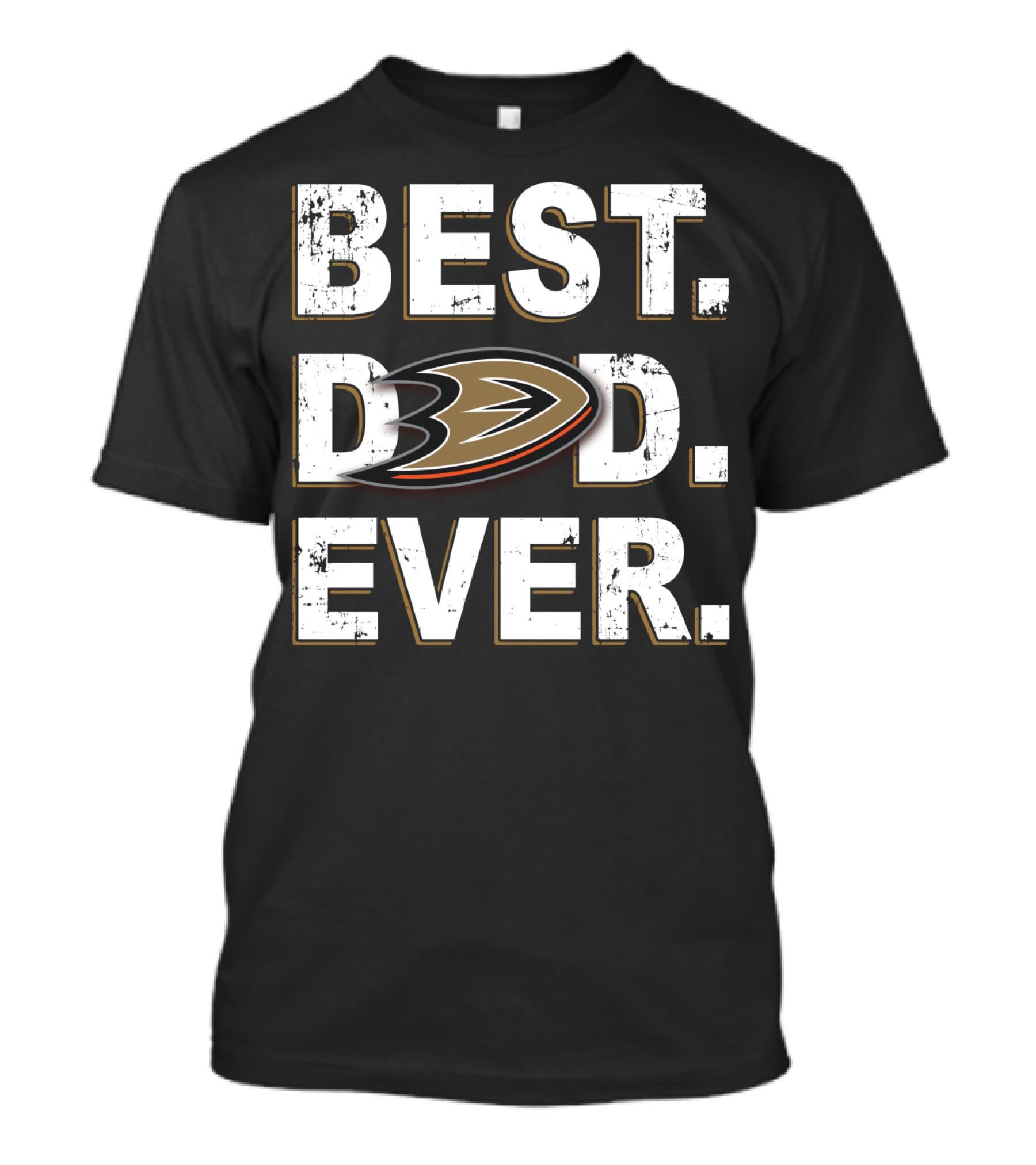 Best Dad Ever Anaheim Ducks T-Shirt