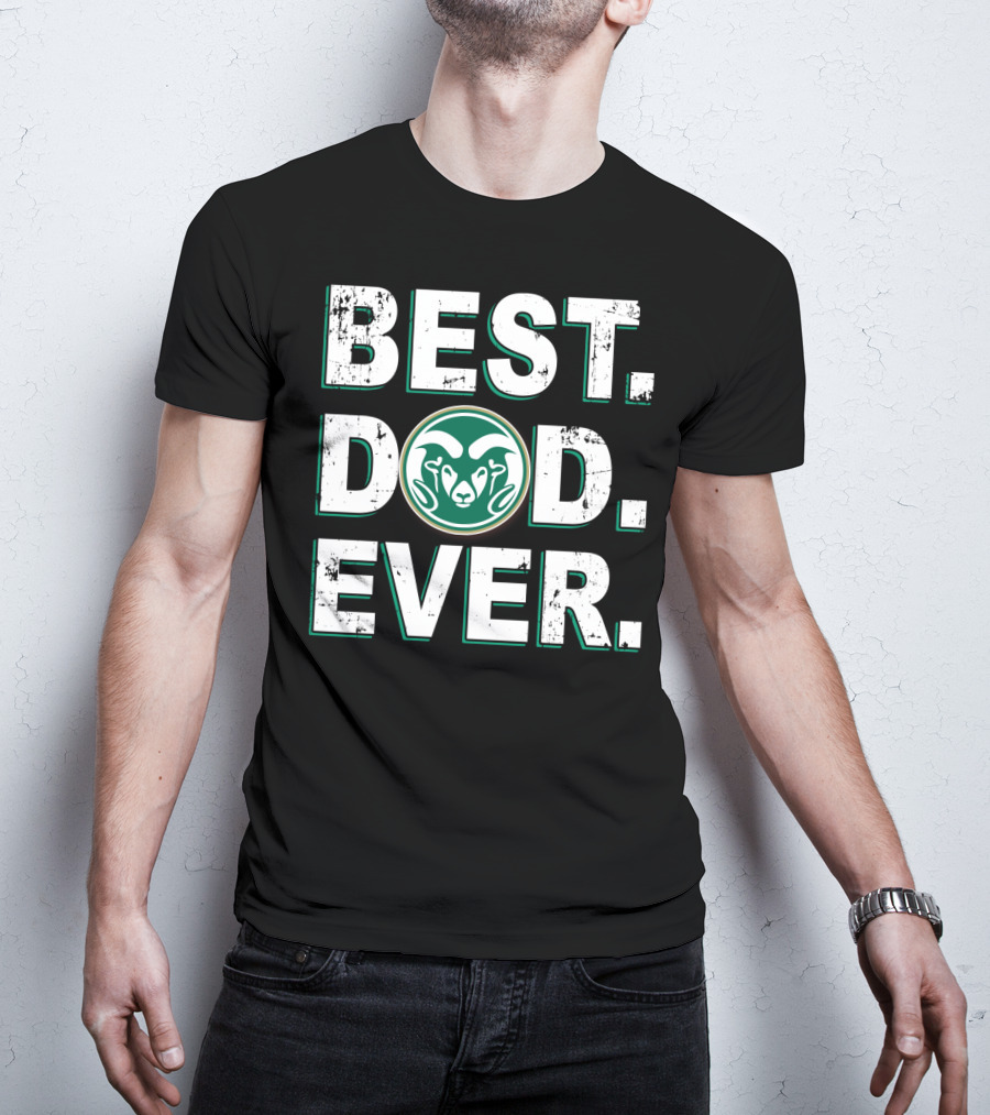Best Dad Ever Colorado State Rams Logo Classic T-Shirt
