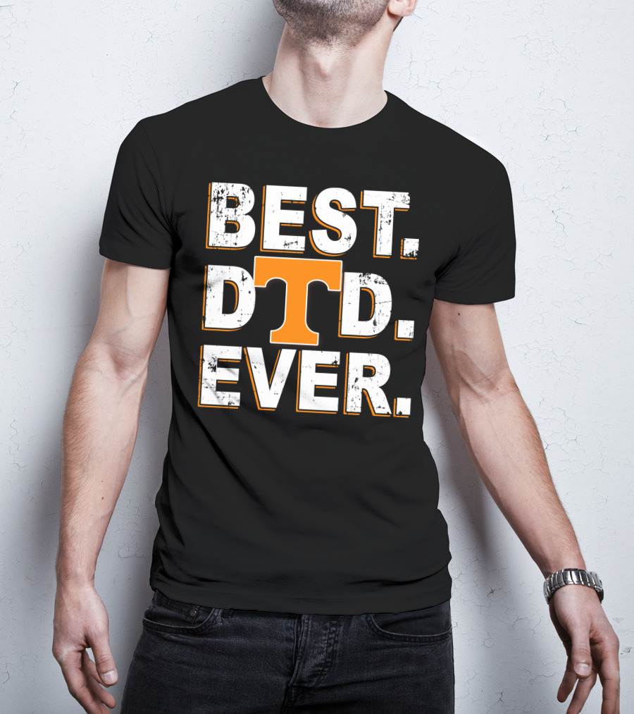 Best Dad Ever Tennessee Volunteers T-Shirt