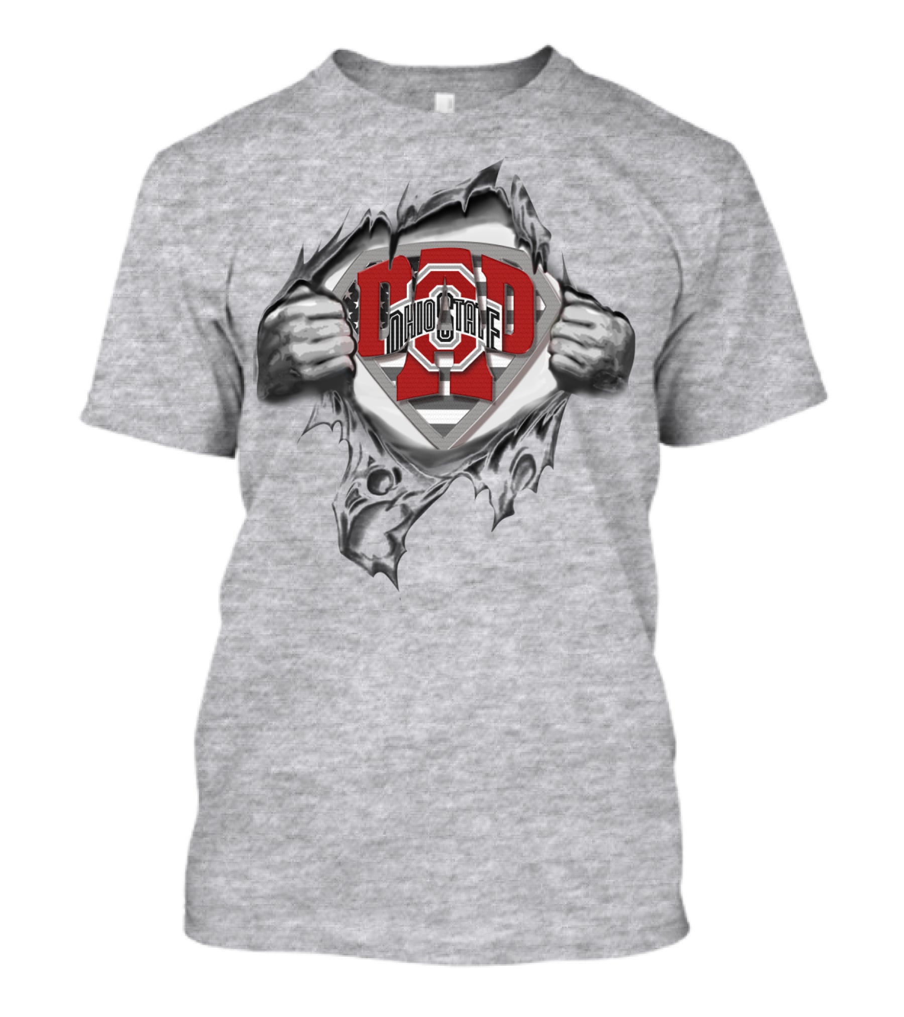 Ohio State Superdad Buckeyes Hero Emblem T-Shirt