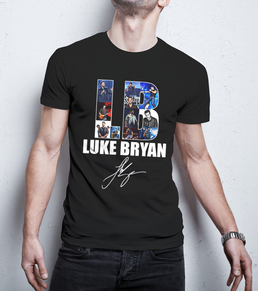 Luke Bryan Lb Signature Collage T-Shirt