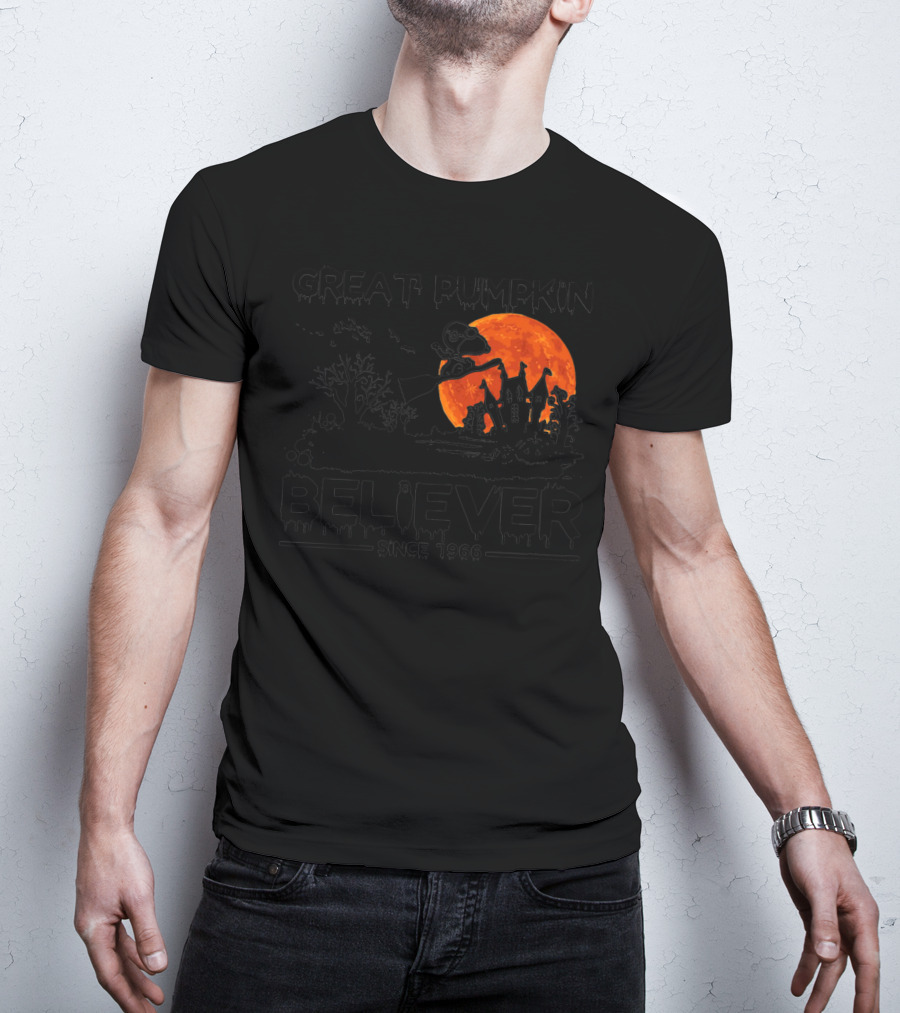 Great Pumpkin Believer Snoopy Since 1966 Halloween T-Shirt