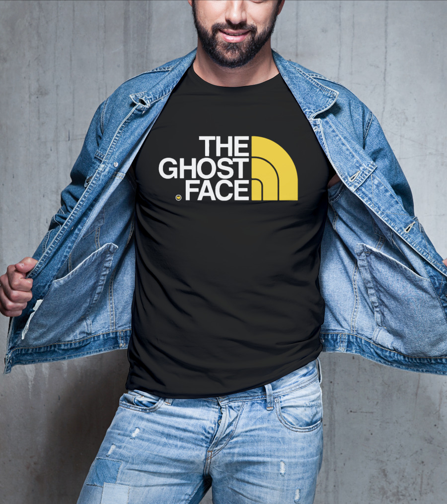 Wu Tang Clan The Ghost Face North Face Logo T-Shirt