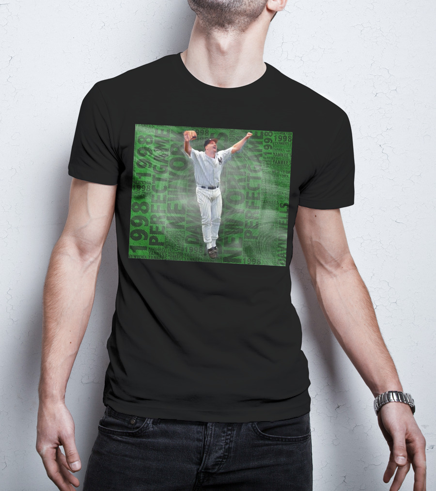 David Wells 1998 New York Yankees Perfect Game T-Shirt