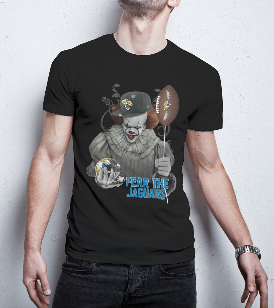 Pennywise Fear The Jaguars Nfl Jacksonville Football T-Shirt