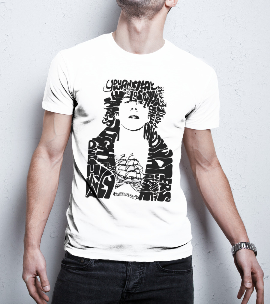 Lp Lost On You Uprising Departure Waters Stormy Seas By Paul Attwood T-Shirt