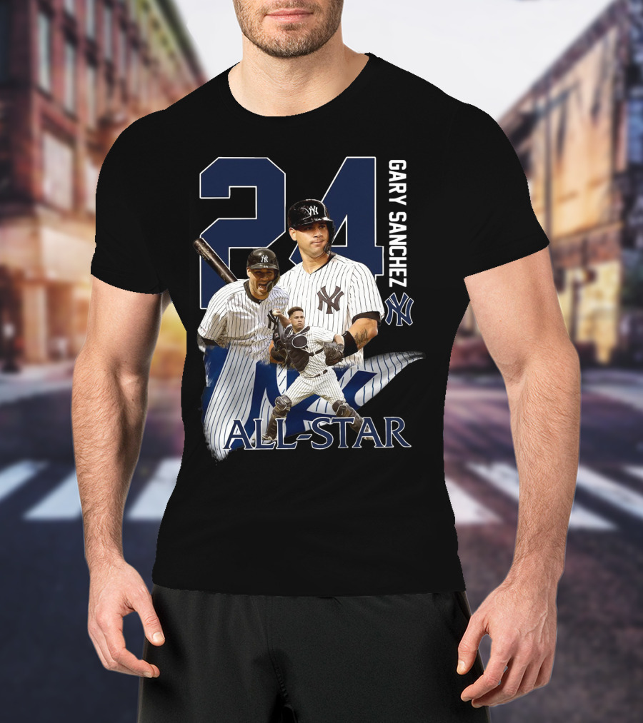 New York Yankees Gary Sanchez 24 All-Star T-Shirt