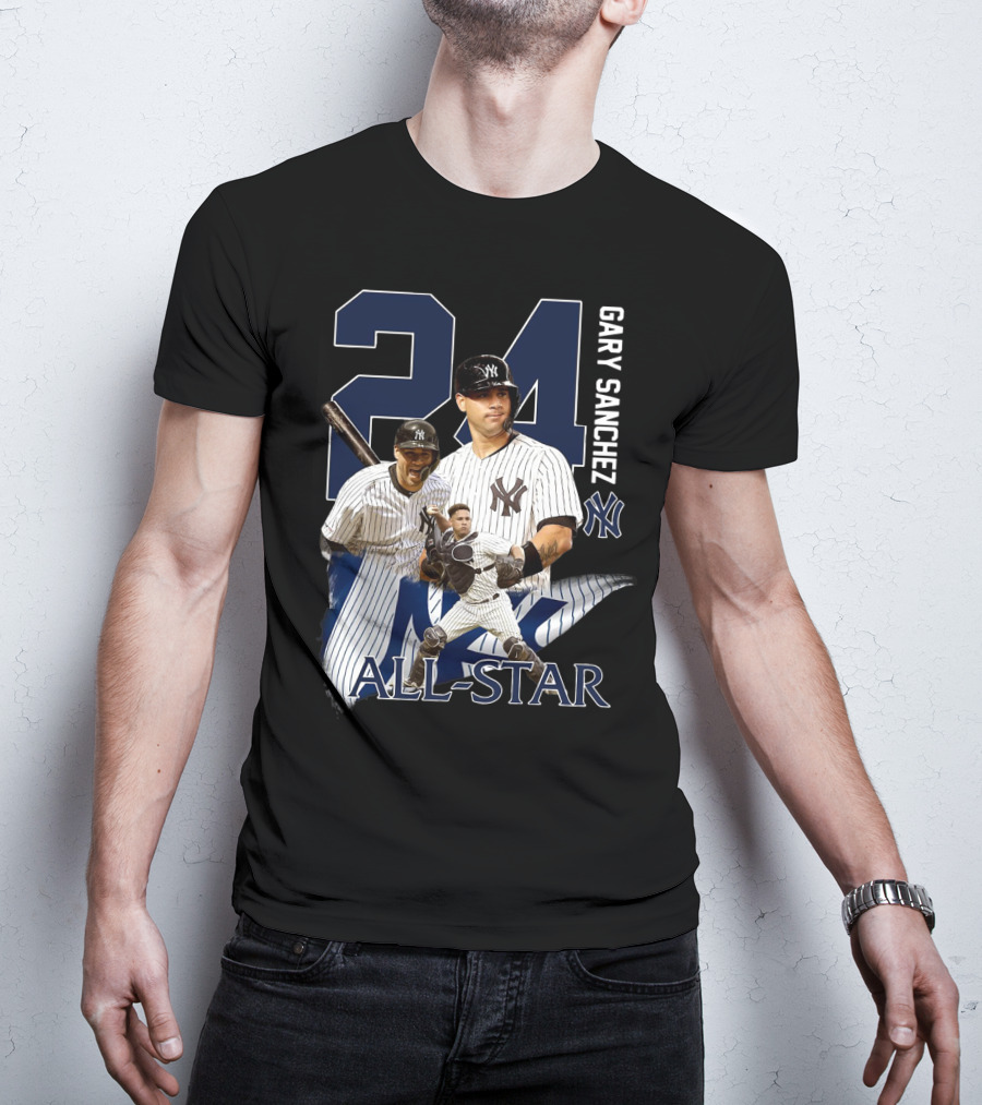New York Yankees Gary Sanchez 24 All-Star T-Shirt