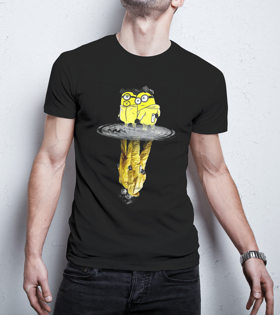 Minion Walter White Jesse Breaking Bad Reflection T-Shirt