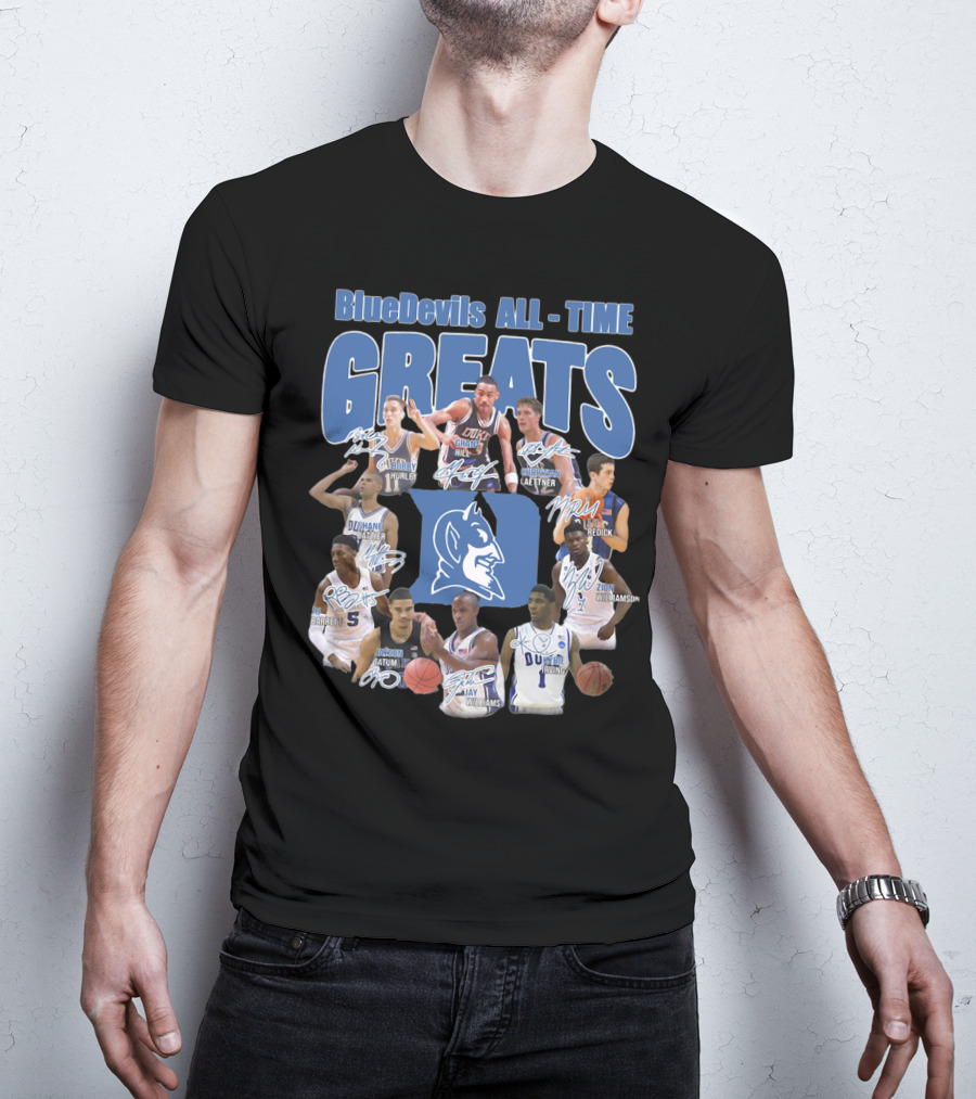 Blue Devils All-Time Greats Duke Basketball T-Shirt