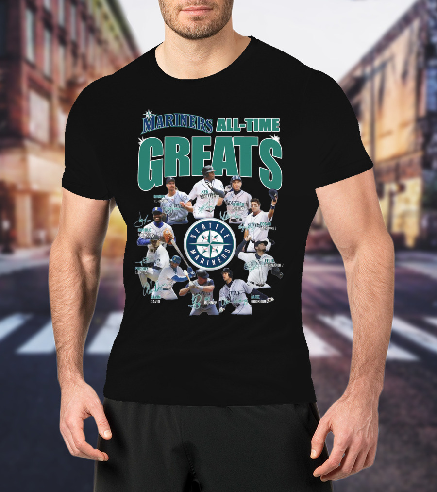 Seattle Mariners All-Time Greats T-Shirt