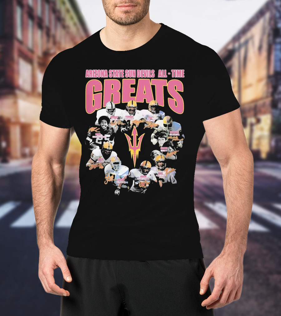 Arizona State Sun Devils All-Time Greats T-Shirt