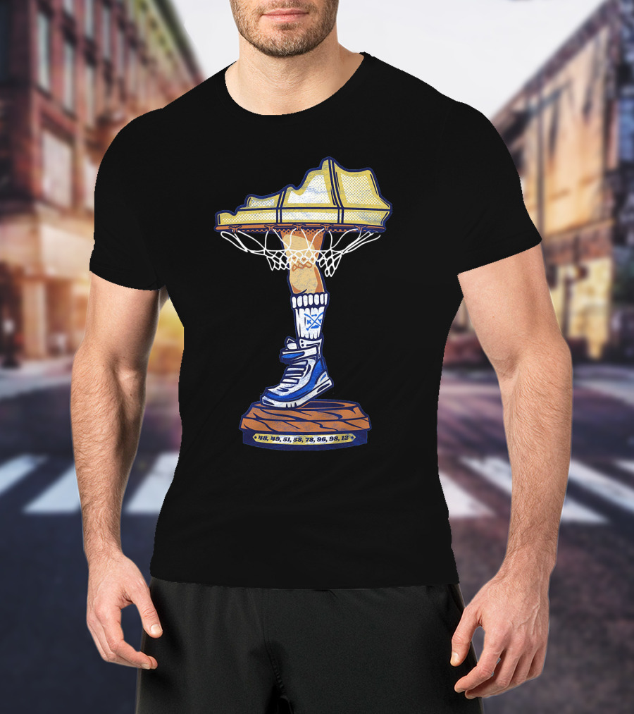Kentucky State Leg Lamp Basketball Shoe Trophy 48 49 51 58 78 96 98 12 T-Shirt