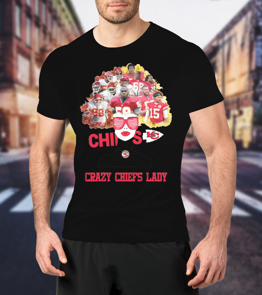 Crazy Chiefs Lady Chiefs Kansas City T-Shirt