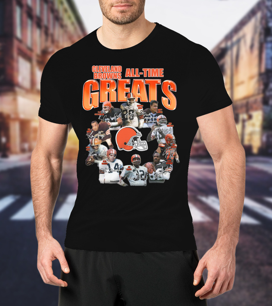 Cleveland Browns All-Time Greats T-Shirt