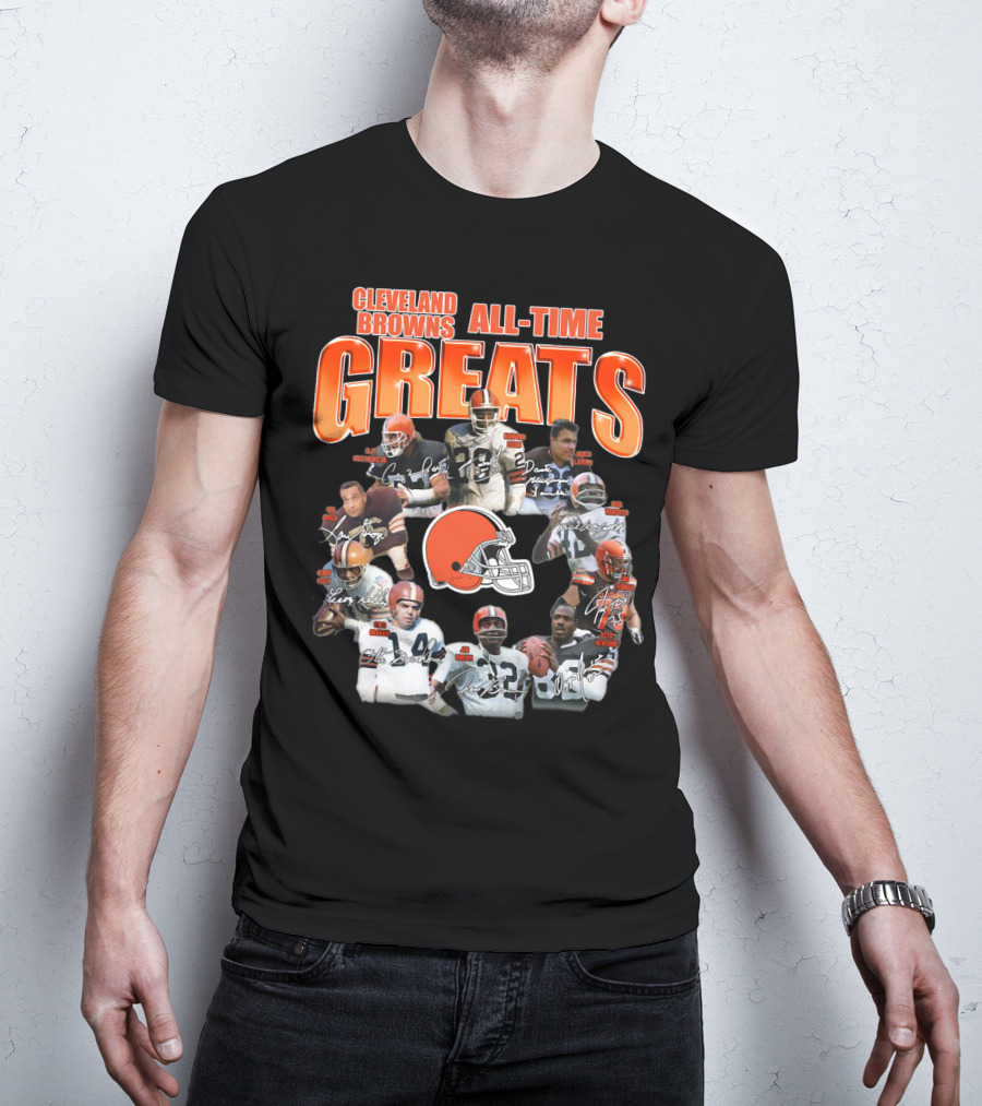 Cleveland Browns All-Time Greats T-Shirt