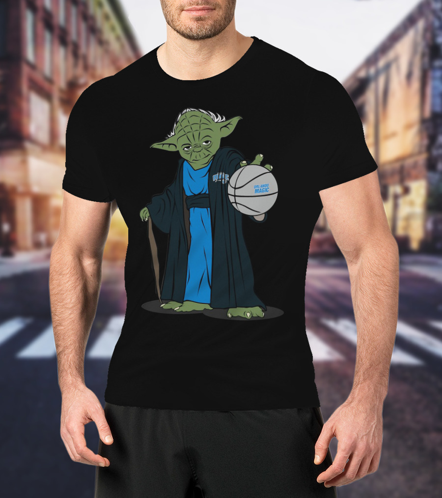 Master Yoda Orlando Magic Basketball T-Shirt