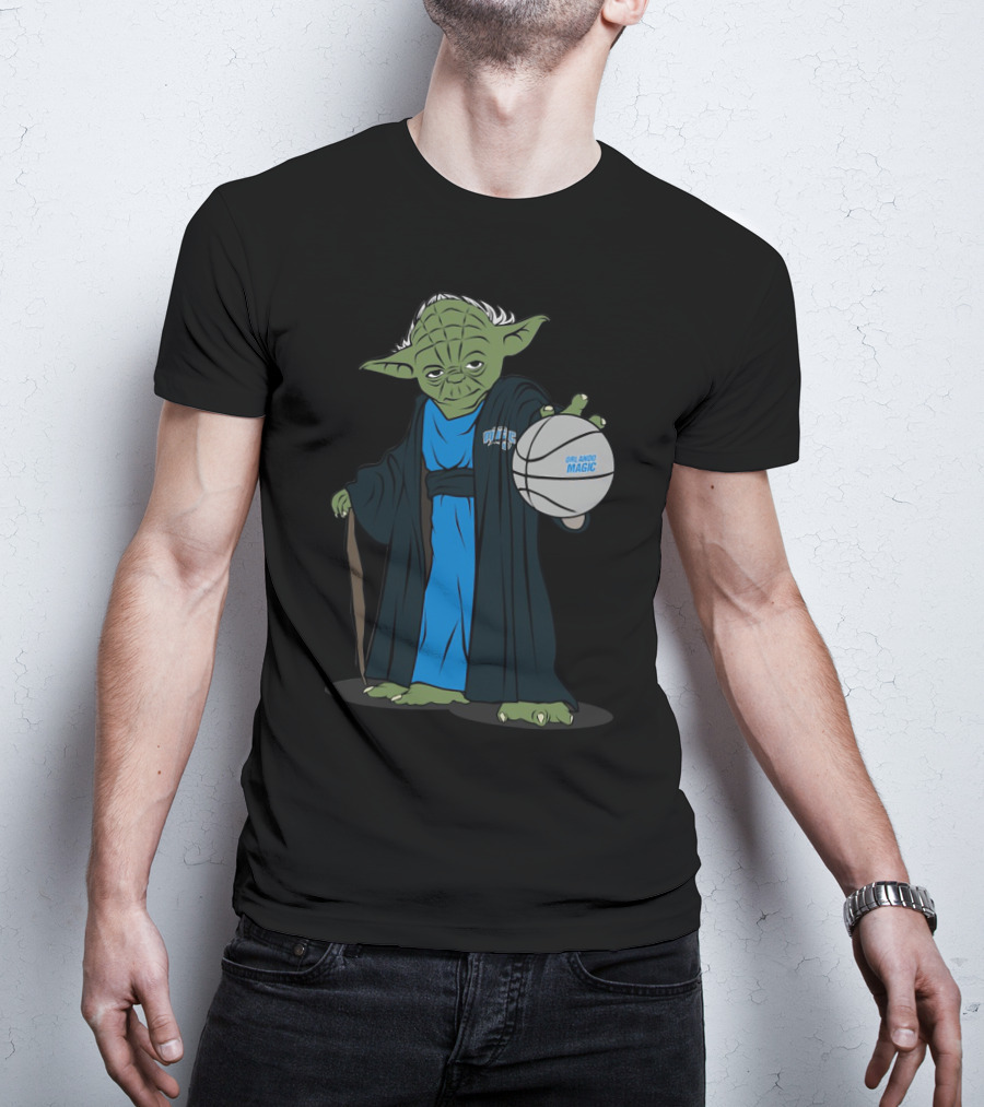 Master Yoda Orlando Magic Basketball T-Shirt