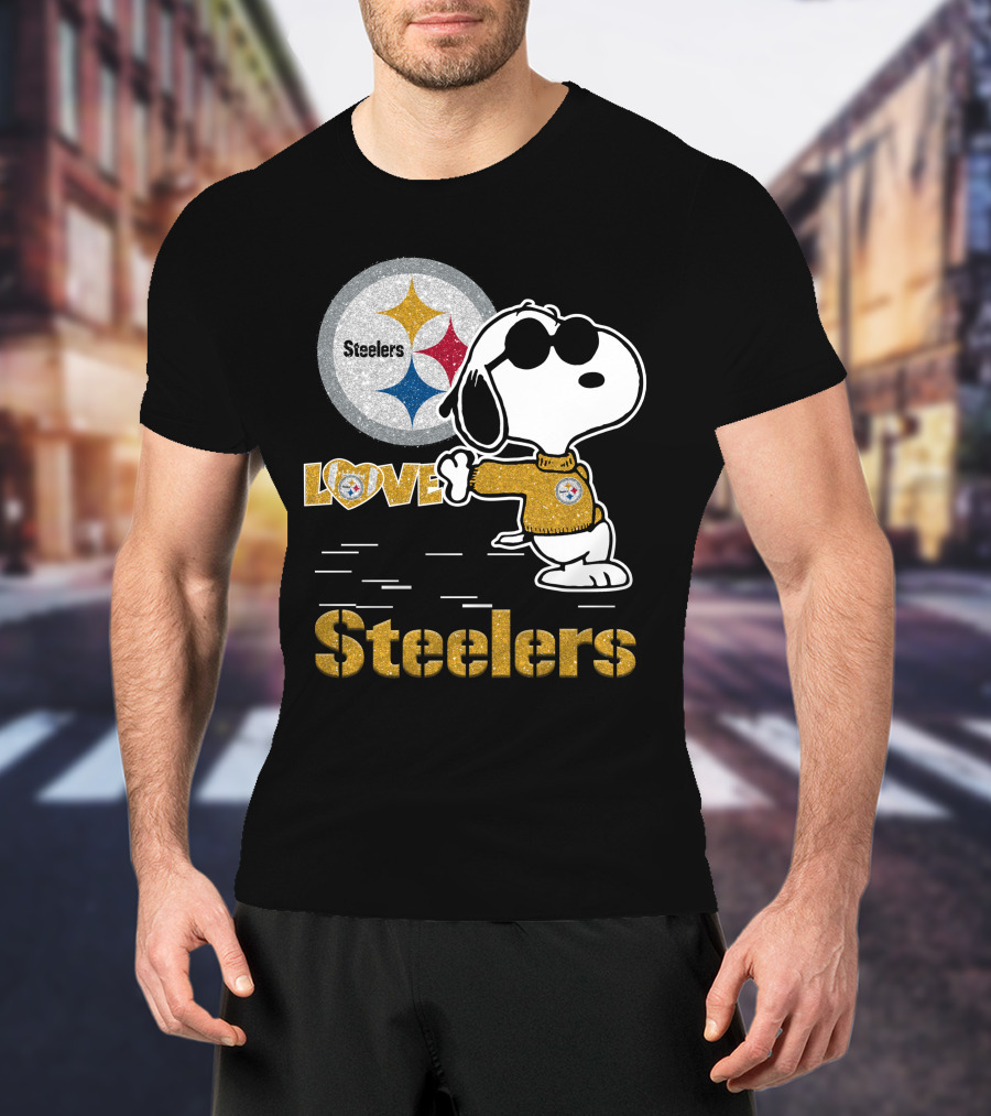 Snoopy Steelers Love Pittsburgh T-Shirt