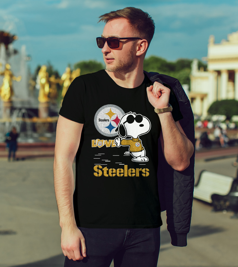 Snoopy Steelers Love Pittsburgh T-Shirt