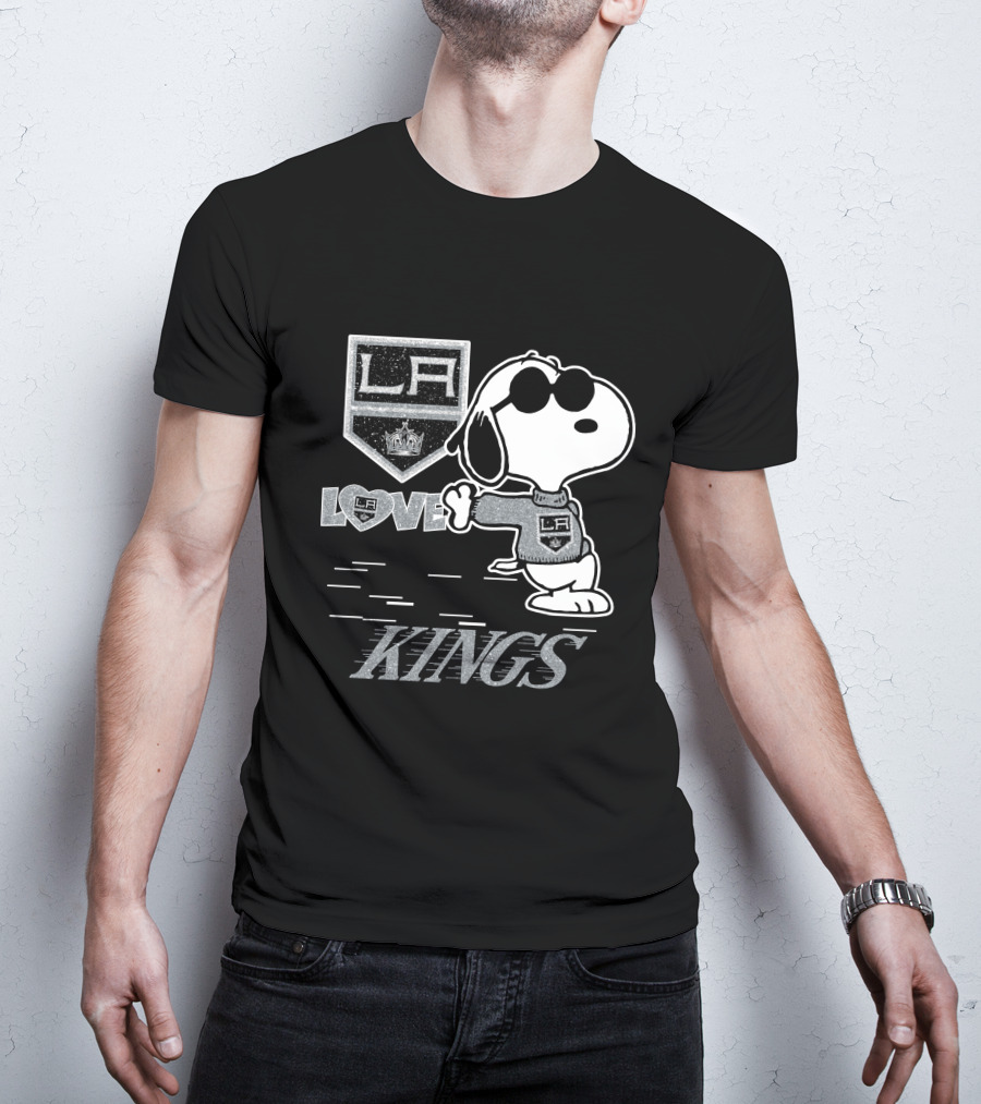 Snoopy Love LA Kings T-Shirt