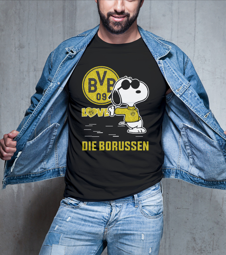 Snoopy BVB 09 Love Die Borussen T-Shirt