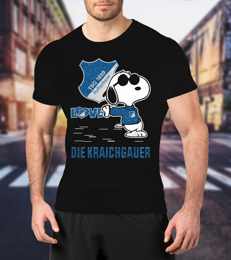 Snoopy Love TSG 1899 Hoffenheim Die Kraichgauer T-Shirt