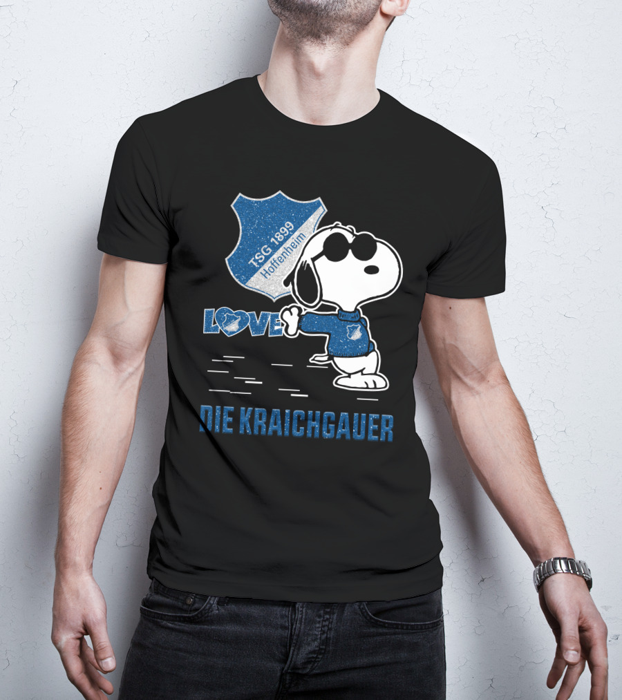 Snoopy Love TSG 1899 Hoffenheim Die Kraichgauer T-Shirt