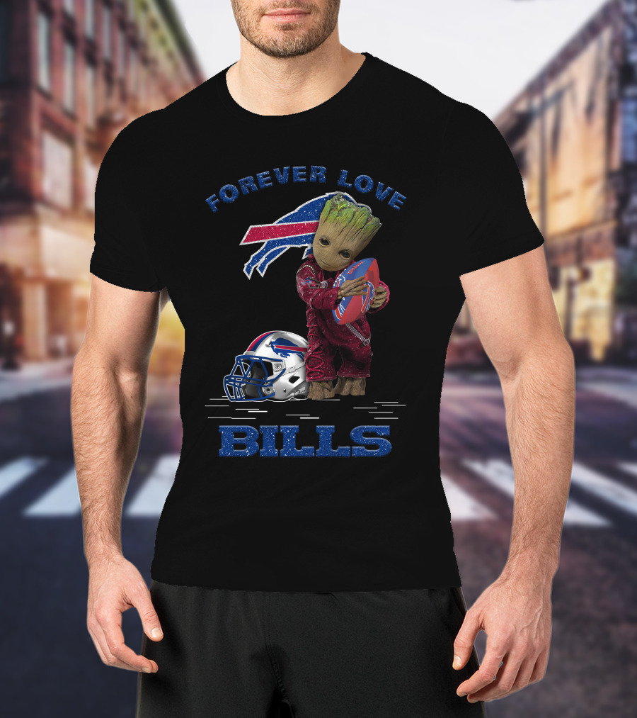 Forever Love Bills Groot Buffalo Bills Football T-Shirt