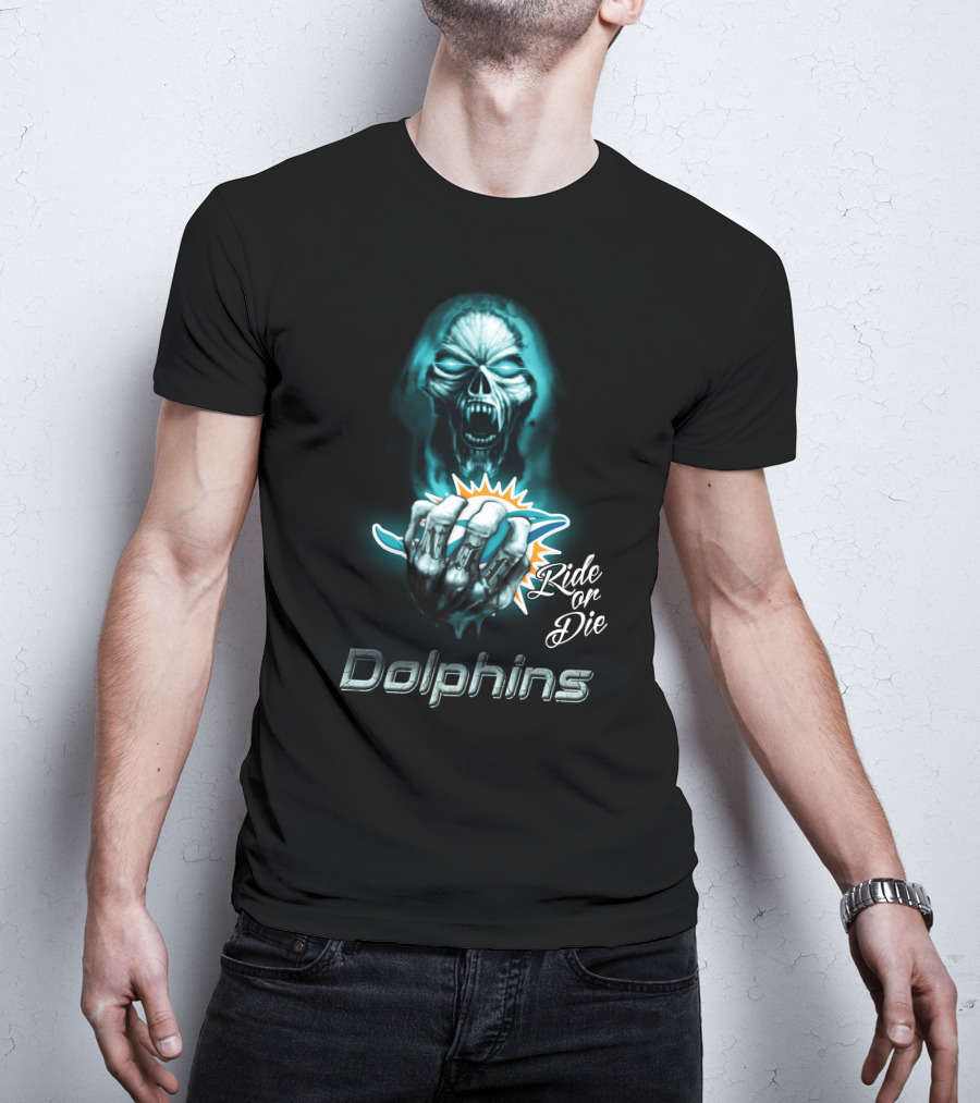 Ride Or Die Miami Dolphins Nfl T-Shirt