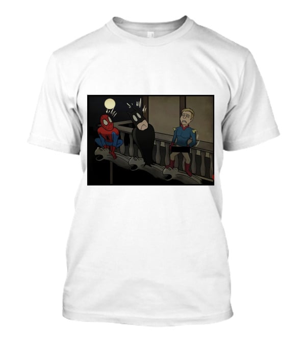 I Can Do What Ever I Want Superheroes On Balcony At Night T-Shirt