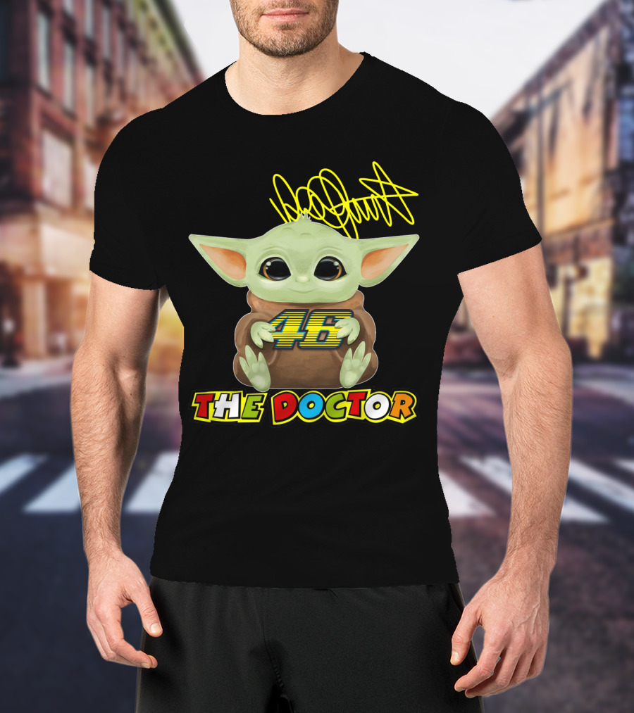 Valentino Rossi Baby Yoda The Doctor 46 T-Shirt
