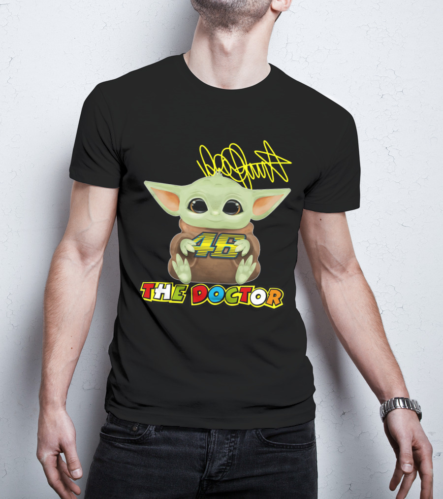 Valentino Rossi Baby Yoda The Doctor 46 T-Shirt