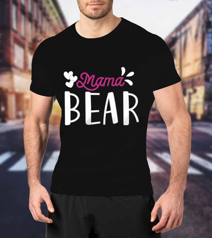 Mama Bear Heart Elements T-Shirt