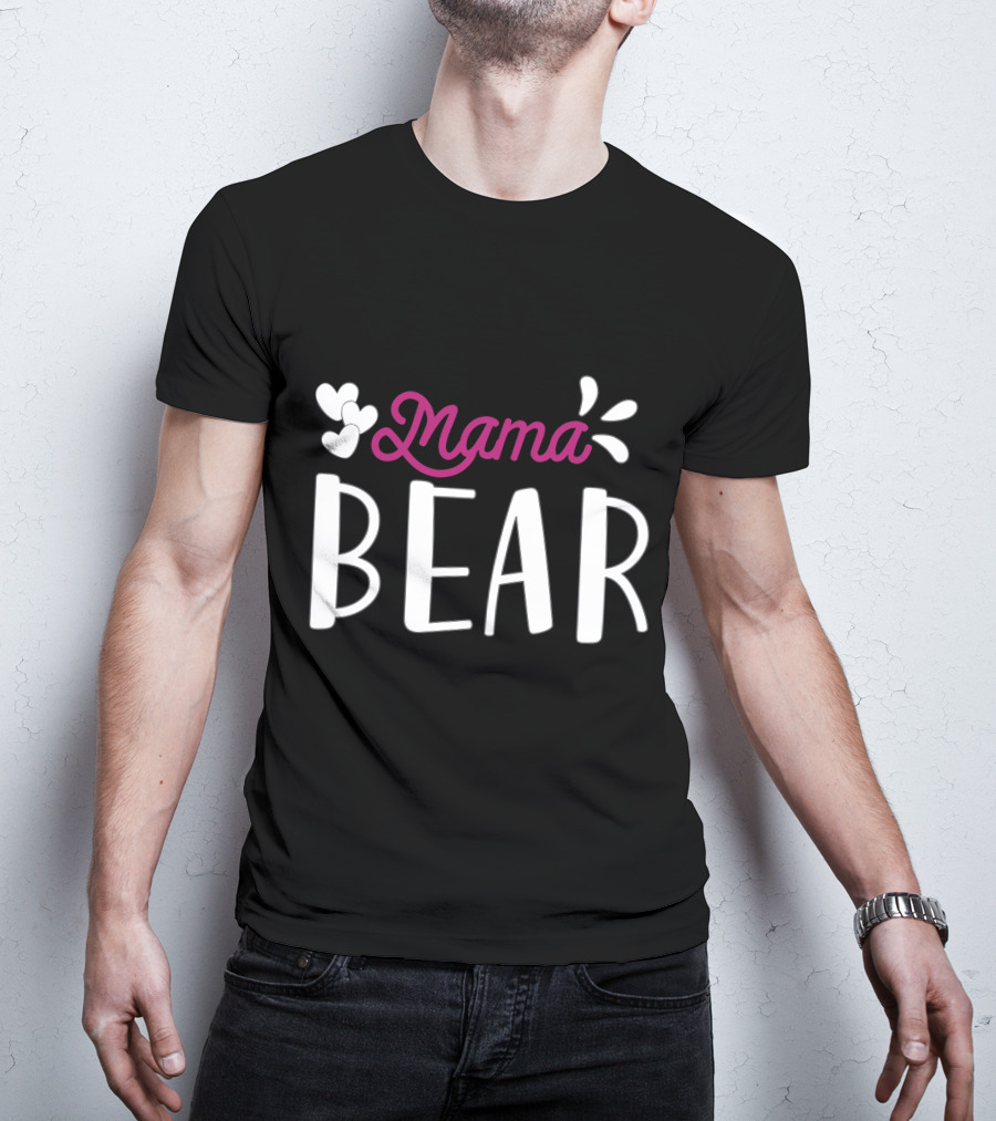 Mama Bear Heart Elements T-Shirt