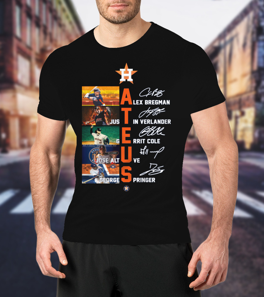 Houston Astros HA Hate Us Alex Bregman Justin Verlander Gerrit Cole Jose Altuve George Springer T-Shirt