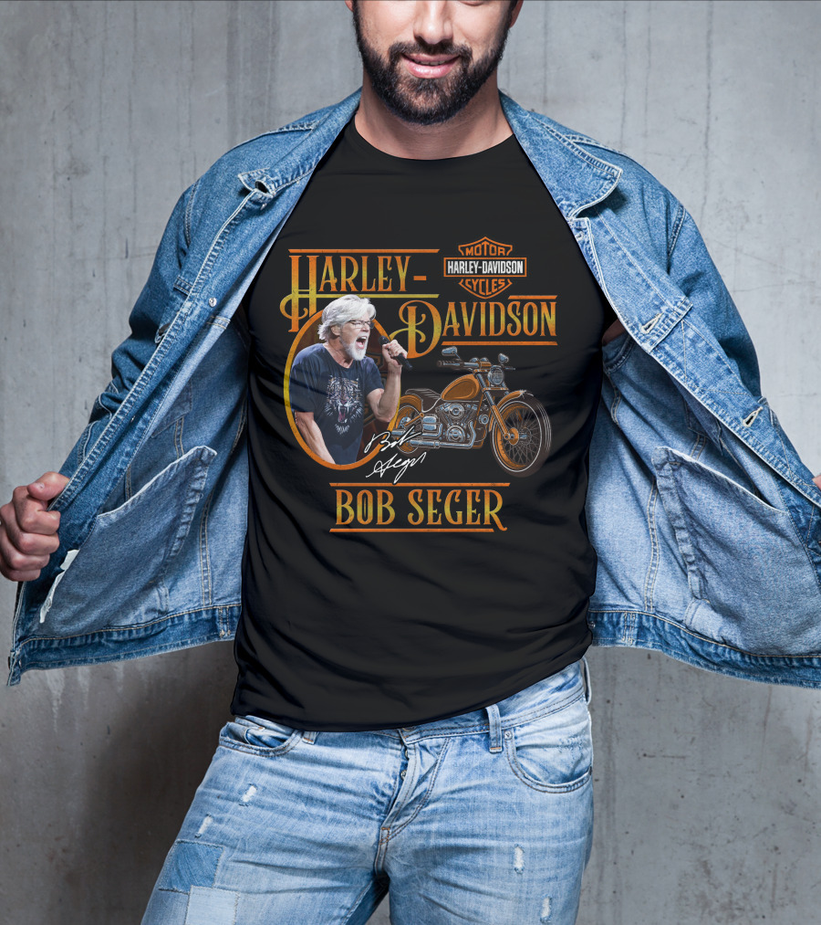 Harley Davidson Motor Cycles Bob Seger T-Shirt