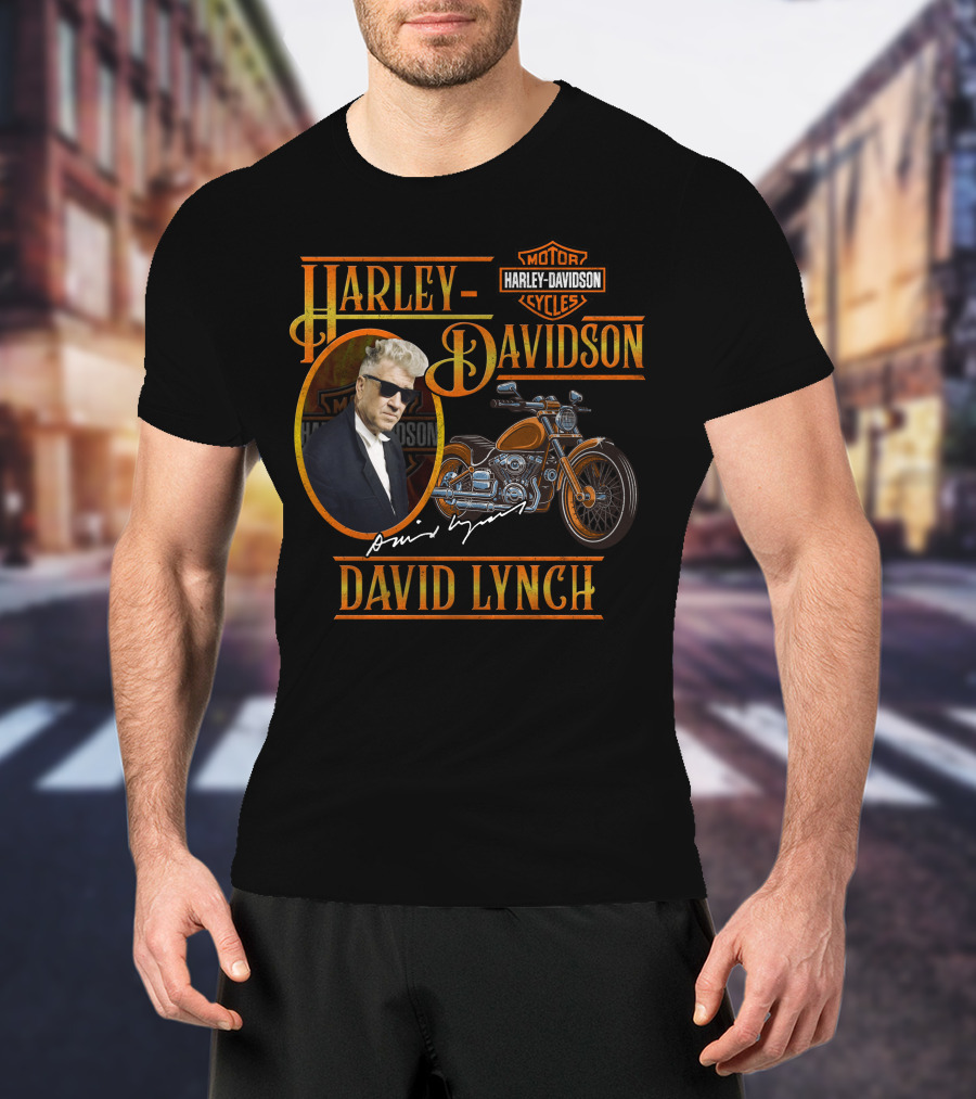 Harley Davidson David Lynch Signature Motorcycle T-Shirt