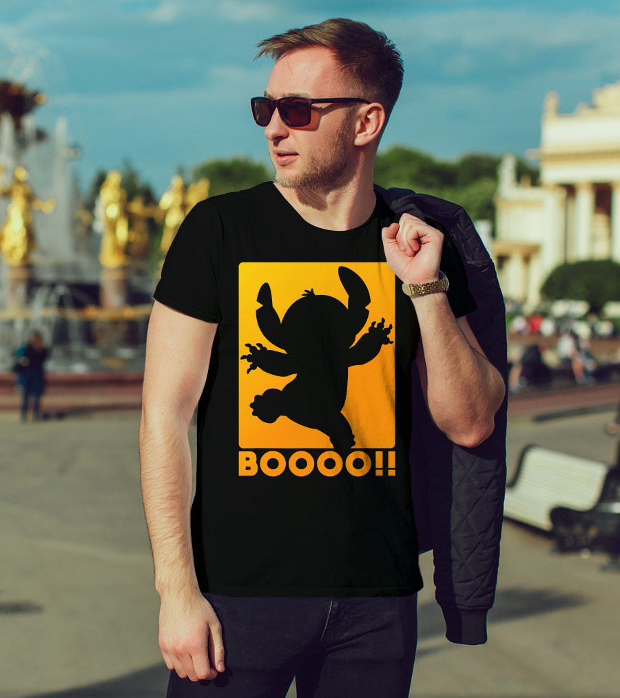 Disney Stitch Halloween Boooo T-Shirt